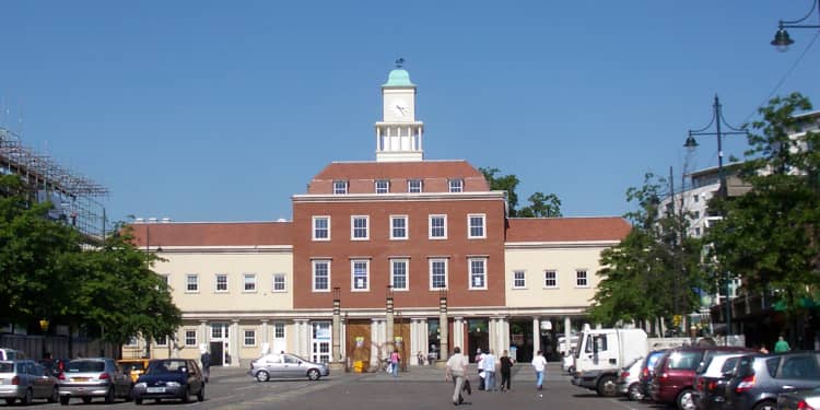 Romford architecture and property types